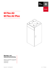 Dimplex M Flex Air Montage- Und Gebrauchsanweisung