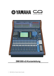Yamaha DM1000VCM Kurzanleitung