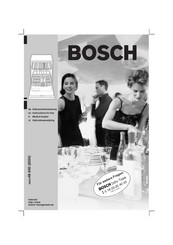 Bosch SGI59A15 Gebrauchsanweisung