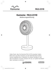 Kamome FKLS-231D Bedienungsanleitung