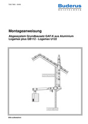 Buderus GAF-K Montageanweisung