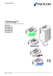 INFICON TripleGauge BCG450-SD Gebrauchsanleitung