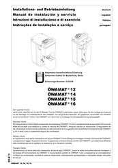 Beko ÖWAMAT 14 Installation Und Betriebsanleitung
