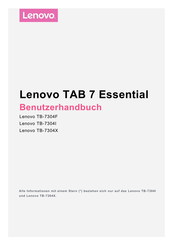 Lenovo TB-7304I Benutzerhandbuch