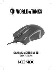 Konix World of Tanks M-45 Bedienungsanleitung