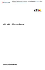 Axis Communications M2014-E Installationsanleitung