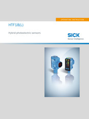 SICK SureSense - HTF18 Betriebsanleitung