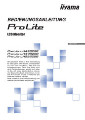 iiyama LH4282SB Bedienungsanleitung