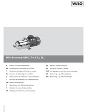 Wilo Economy-MHI 4-Serie Einbau- Und Betriebsanleitung