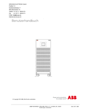 Abb PowerValue 11 RT Benutzerhandbuch