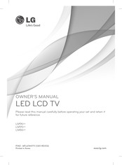 LG 42LM86 serie Benutzerhandbuch