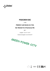 Pulsar PSDCB09129C Handbuch