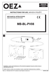 OEZ MB-BL-PV08 Gebrauchsanweisung