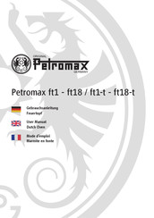 Petromax ft4.5 Gebrauchsanleitung