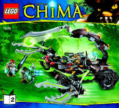 LEGO LEGENDS OF CHIMA 70132 Bedienungsanleitung