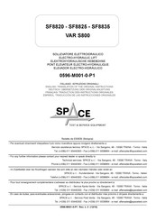 Space SF8825 Übersetzung Der Originalanleitung