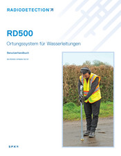 Radiodetection RD500 Benutzerhandbuch