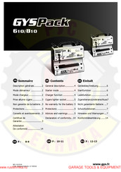 GYS GYSPACK 810 Gebrauchsanweisung