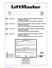 Chamberlain LiftMaster CRX151F Bedienungsanleitung