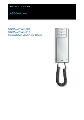 ABB 83205-AP-500 Serie Anleitungen