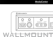 Oehlbach MediaCenter W7-H Bedienungsanleitung