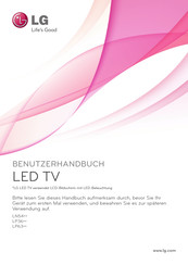 LG 37LP36 Serie Benutzerhandbuch
