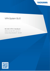 YASKAWA VIPA System SLIO IM 053IP Handbuch