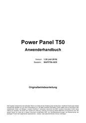 B&R Power Panel T50 Anwenderhandbuch