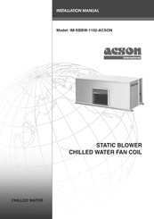 Acson international IM-SBBW-1102-ACSON Installationsanleitung
