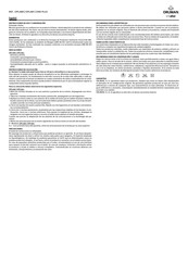 orliman OPL481 Gebrauchs- Und Pflegeanleitung