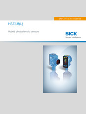 SICK SureSense HSE18 Betriebsanleitung