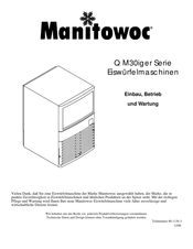 Manitowoc QM30 Einbau, Betrieb Und Wartung