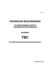 BB TBC3300/8 Technische Beschreibung
