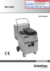 Nilfisk SDV 4500 Gebrauchsanweisung