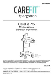 Ergotron CareFit Pro Montageanleitung