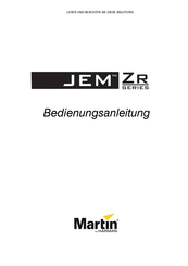 Harman Martin JEM ZR35 Bedienungsanleitung