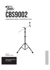FAME CBS9002 Bedienungsanleitung