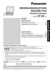 Panasonic CF-20G Handbücher | Manueller