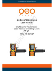 geo-FENNEL FRG 45-Green Bedienungsanleitung