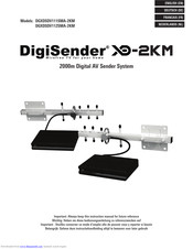 DigiSender DGXDSDV112SMA-2KM Bedienungsanleitung