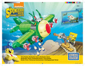 MEGA BLOKS CNH49 Spongebob Schwammkopf Montageanleitung