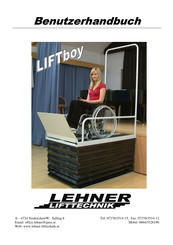 Lehner Lifttechnik LIFTboy Benutzerhandbuch