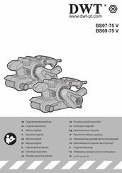 dwt BS07-75 V Originalbetriebsanleitung