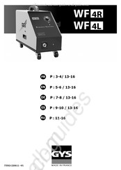 GYS WF 4R Bedienungsanleitung