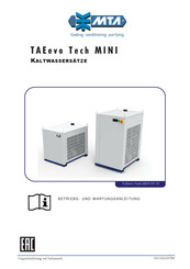 MTA TAEevo Tech MINI 10 Btriebs- Und Wartungsanleitung