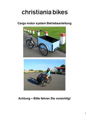 christiania bikes Cargo motor Betriebsanleitung