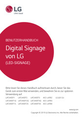 LG LCLG012U Benutzerhandbuch