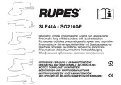 Rupes SO210AP Bedienungs- Und Wartungsanleitung