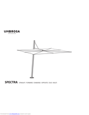 Umbrosa SPECTRA DUO Bedienungsanleitung