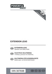 Powerfix Profi 307698 Bedienungs- Und Sicherheitshinweise